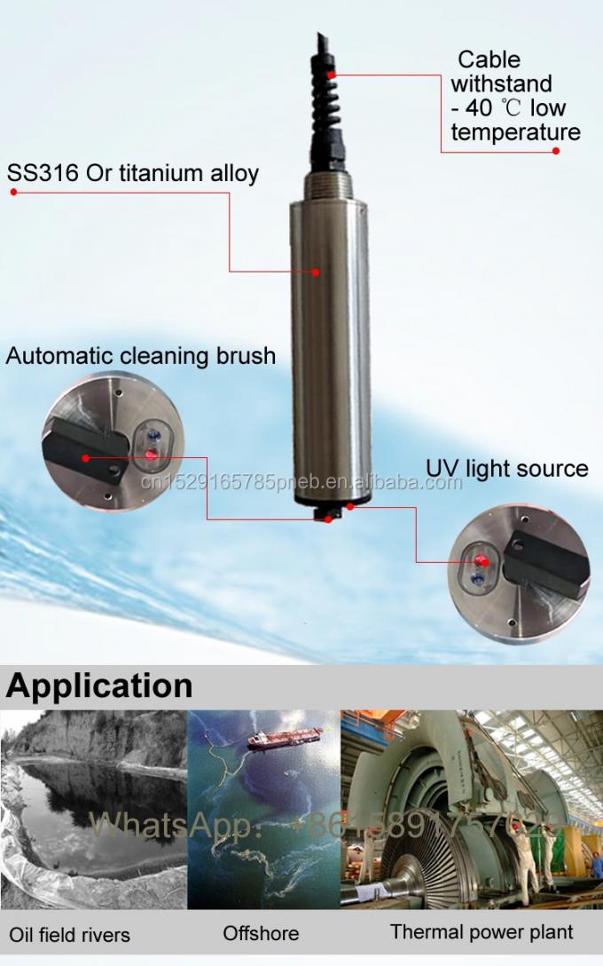 Spill Saromatic Hydrocarbons Oil In Water Sensor , Hydrocarbon In Water